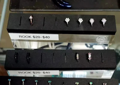 Rook $20-$40, Small Curved $15-$20 Earrings and Piercings